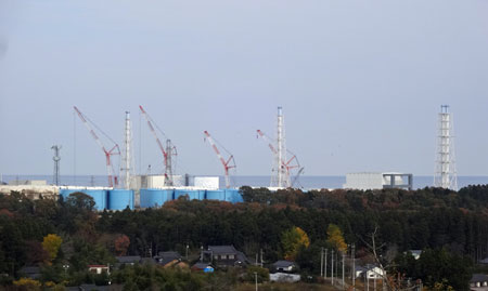 廃炉作業が進められている福島第一原発